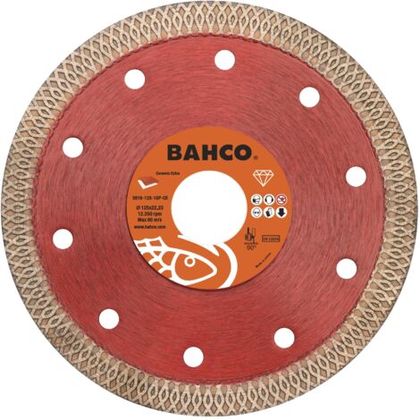Disque à tronçonner diamanté Bahco 3916-125-10P-CE 125 mm