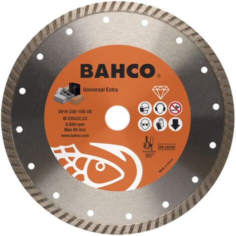 Disque à tronçonner diamanté Bahco 3916-125-10S-UE 125 mm