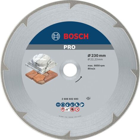 Disque à tronçonner diamanté Best for Marble 230 x 22,23 x 2,2 x 3 mm