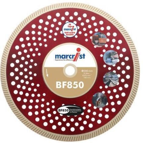 Disque à tronçonner diamanté BF850 Silent Max D.230mm à faible niveau sonore