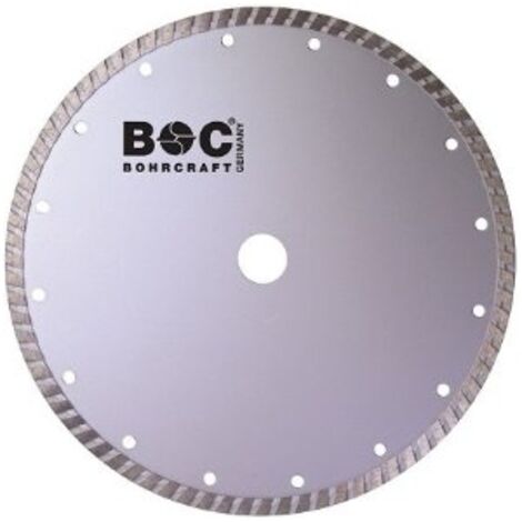 Disque à tronçonner diamanté Bohrcraft Turbo Basic 230 mm