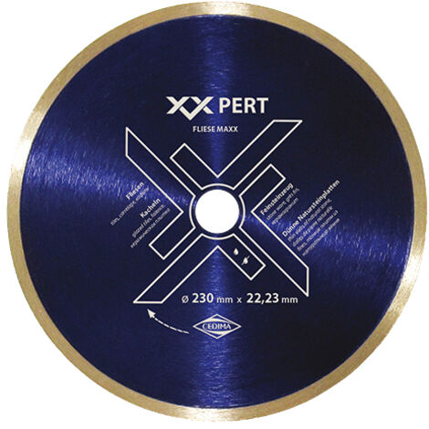 Disque à tronçonner diamanté Cedima 50006865 230x25 4 mm