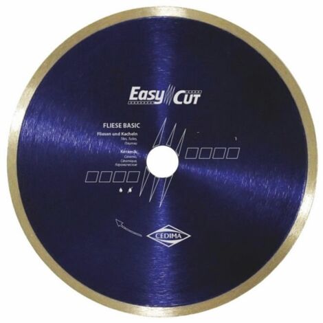Disque à tronçonner diamanté Cedima Fliese Basic 250x25 4 mm