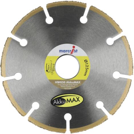 Disque à tronçonner diamanté de précision AkkuMax pour isolants