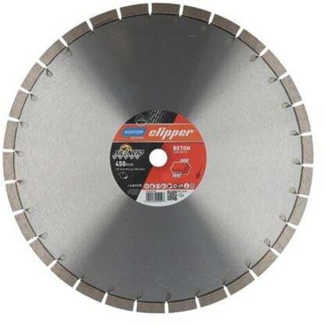 Disque à tronçonner diamanté Extreme Silencio D.450mm pour scie à sol 2700 min-1