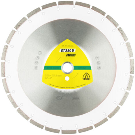 Disque à tronçonner diamanté Klingspor DT 350 U Extra 300x2 8x20 0 mm