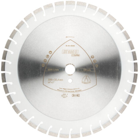 Disque à tronçonner diamanté Klingspor DT 600 U Supra 300x2 8x25 4 mm