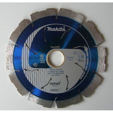 Disque à tronçonner diamanté Makita Comet Rapid 125 mm