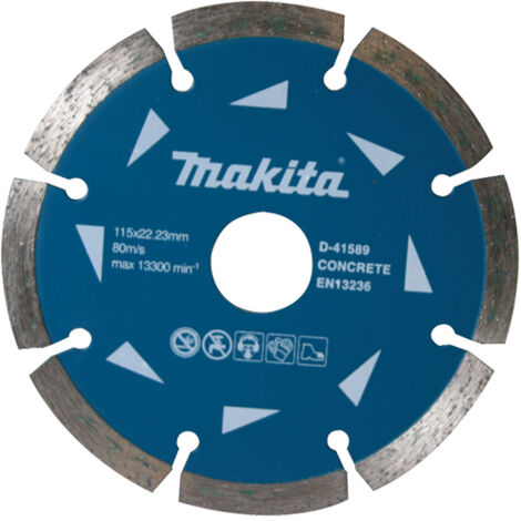Disque à tronçonner diamanté Makita D-41595 125 mm