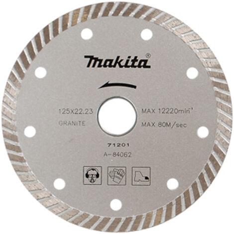 Disque à tronçonner diamanté Makita Turbo 125 mm