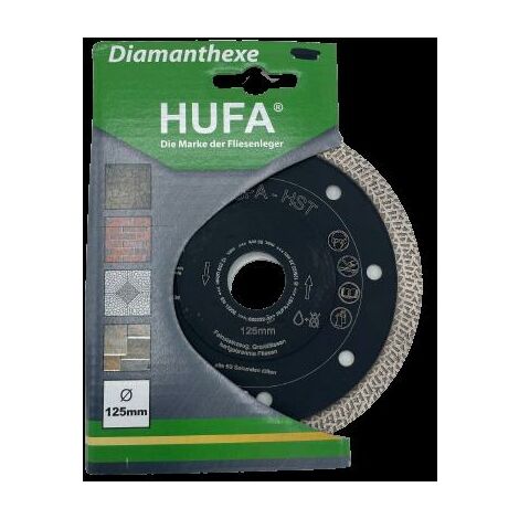 Disque à tronçonner diamanté pour carrelage HST, 125 mm HUFA® - Werkzeuge