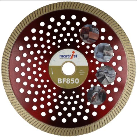 Disque à tronçonner diamanté pour matériaux de construction
