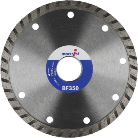 Disque à tronçonner diamanté pour matériaux de construction