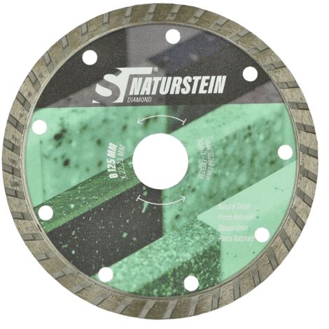 Disque à tronçonner diamanté universel Ø 125 mm pour la tuile et la pierre