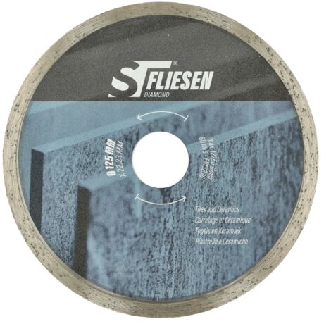 Disque à tronçonner diamanté universel Ø 125 pour les carreaux et la céramique