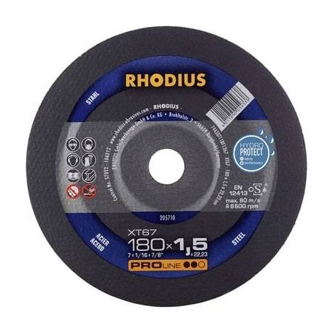 Disque de coupe XT67 115 x 1,5mm Rhodius(Par 50)
