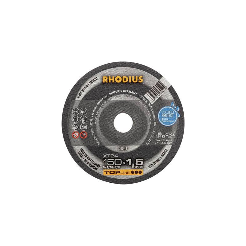 205912 disque à tronçonner 150 mm 1 pc(s) métaux non ferreux - Rhodius