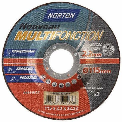 Disque à tronçonner multifonction diamètre 125mm