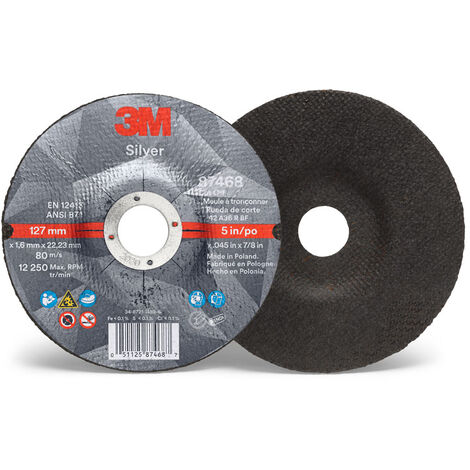 Disque à tronçonner SILVER T41 grain 36+ - 3M - 51795