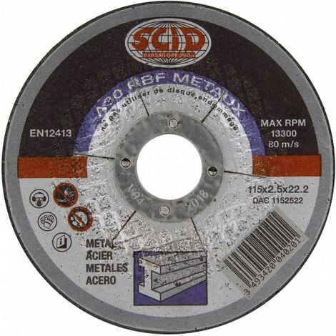 Disque à Tronçonner Le Bois Et Le PVC - Diametre 115 Mm | Leroy Merlin