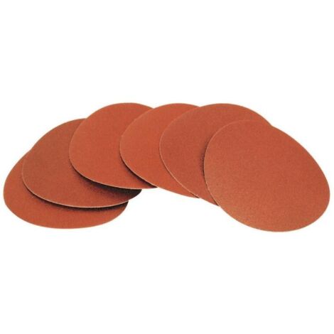 Disque abrasif 10 pièces avec velcro pg 349.00 grain 40 diamètre mm.115 poggi - Salon