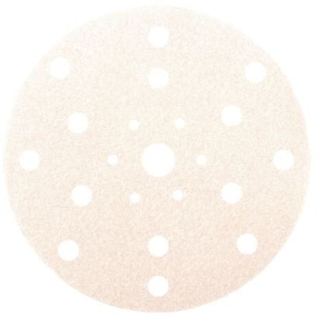 Disque abrasif - Ø 150mm - 21 trous - OX Alu blanc P.120