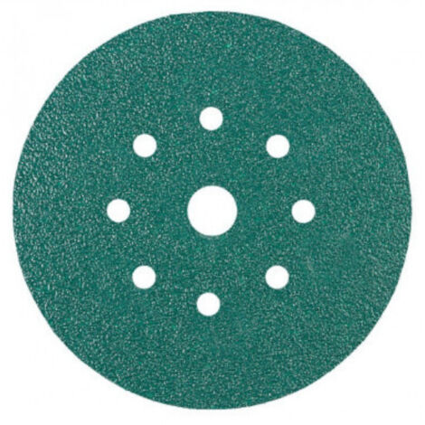 Disque abrasif 3M Hookit 245 Ø150 mm G120 9 trous Vert Q00313