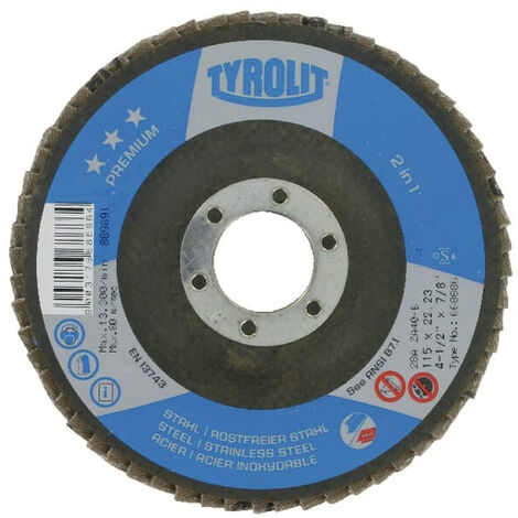 Disque abrasif à lamelles TYROLIT K192207