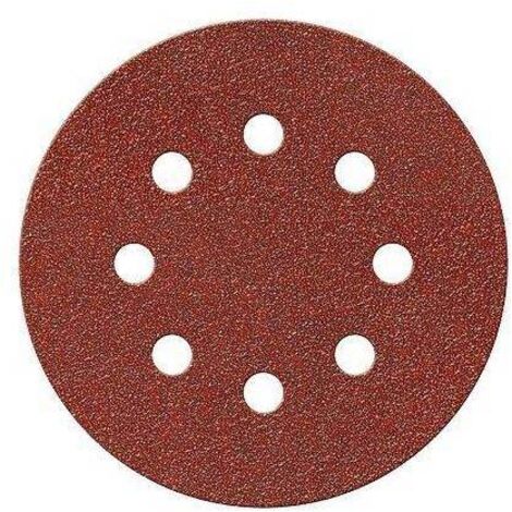 DISQUE ABRASIF À VELCRO Ø 125 Grain 180