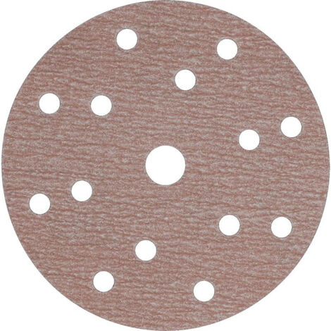 Disque abrasif appliqué PRO - auto-agrippant - diamètre150 mm - Grain 320 - NORTON