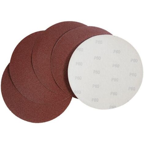 Disque abrasif auto-agrippant G60 - Ø 230 mm pour G38352 - lot de 5