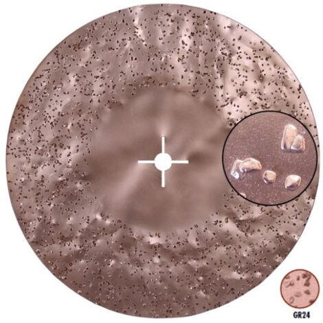 Disque abrasif biface au carbure de silicium grain24 SUPERTITINA RAIMONDI