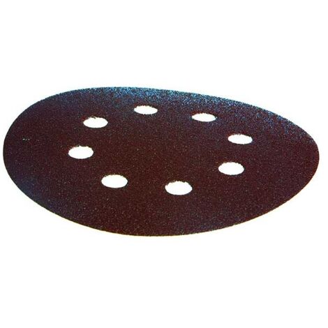 Makita - Disque abrasif 125 mm et 8 trous - Grain : 80