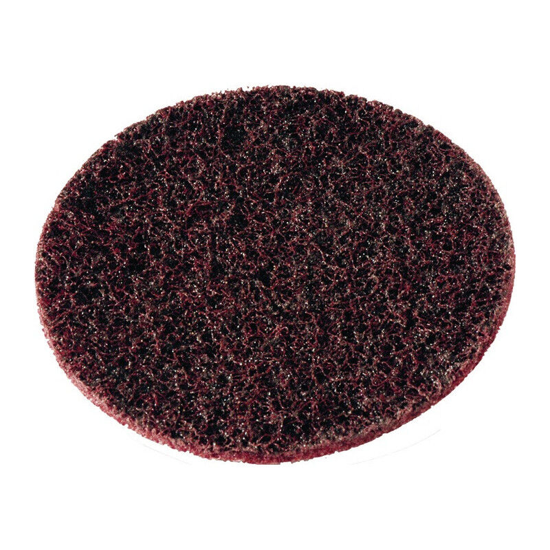 Disque abrasif non tissé D.125mm very fine bleu non perforé Promat Par 10)