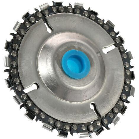 Disque abrasif de 4 pouces et chaîne 22 dents fine cut Chain set pour meuleuse d'angle 100 / 115 scie à huile à bois disque lame de scie set