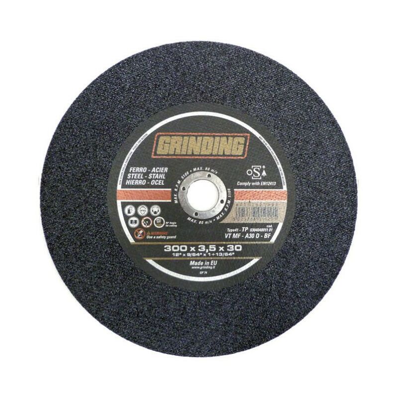 Disque abrasif de meulage en fer 25pcs vtmf 300x2,8 meule abrasive pour scie à onglet - Salon