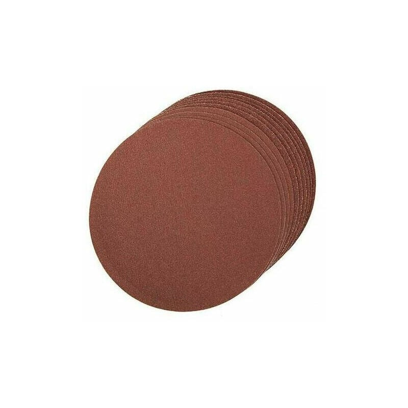 Trimec - Disque abrasif de ponceuse Disques abrasifs autocollants de 125 mm, 30 pcs, Grains : 5 x 60, 5 x 80 5 x 120 et 5 x 240, 5 x 440
