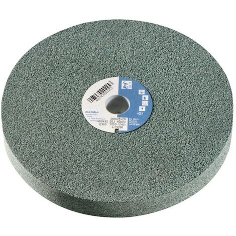 DISQUE ABRASIF D'ÉTABLI GRAIN 80 MEULEUSE 125X25X32 AFFÛTEUSE D'OUTILS