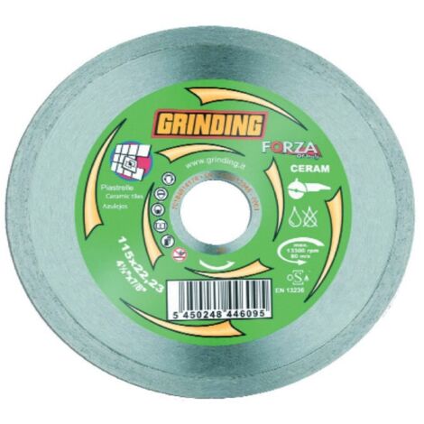 Disque abrasif diamant continu 115 mm pour meuleuse cA ramique