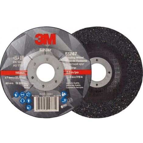 DISQUE ABRASIF EN ACIER T27 - 115X7 MM