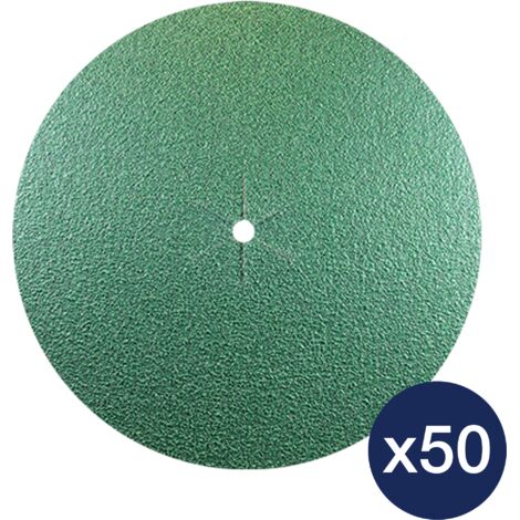 Disque abrasif en céramique mix Bona 8600 - Abrasif bois - Disque Poncage - Disques Abrasifs pour Ponceuse - 150 mm - grain 120 - pack de 50