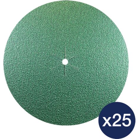 Disque abrasif en céramique mix Bona 8600 - Abrasif bois - Disque Poncage - Disques Abrasifs pour Ponceuse - 150 mm - grain 36 - pack de 25