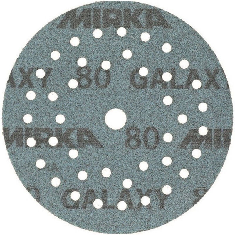 Disque abrasif galaxy Grip Multifit 125mm K.80 pour HO/métal/peinture/bois. (Par 50)