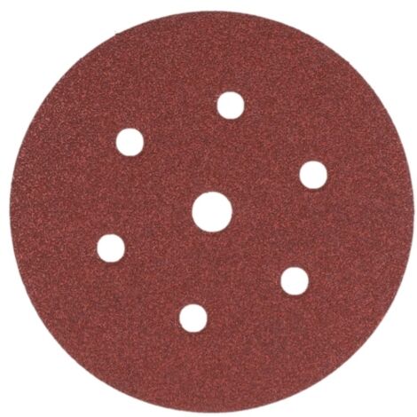Disque abrasif perforé 150mm grain 80 auto-agrippants P64E Selfgrip - Flexovit