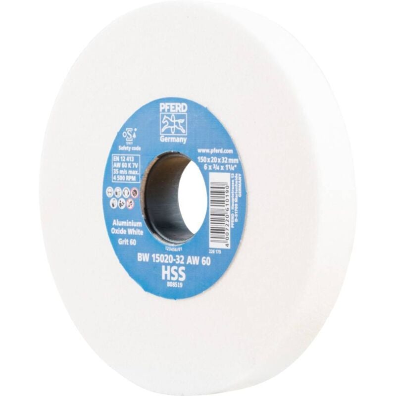 Pferd - 39008424 Meule pour touret Diamètre 150 mm ø de perçage 32 mm acier 1 pc(s)