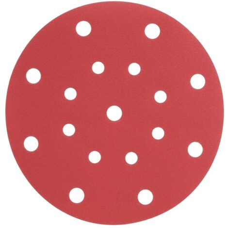 Disque abrasif - Radix - Pro - Velcro 150 mm - P180 - 17 trous (50 pcs)