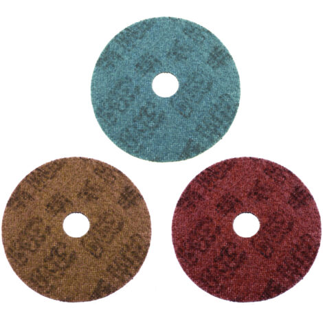 Disque abrasif Scotch-Brite™ SC-DH auto-agrippant bleu grain très fin - 3M - 1155526