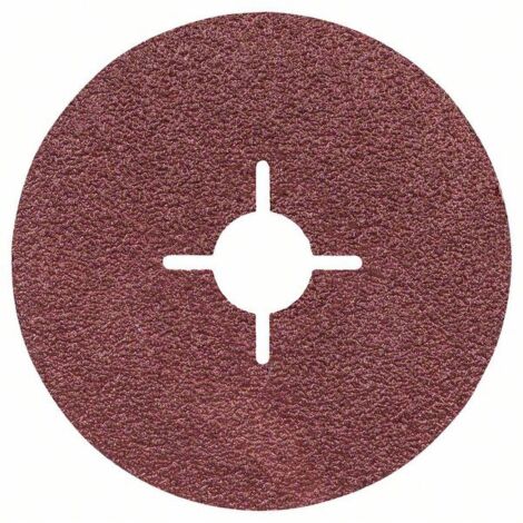 Disque abrasif sur fibres R444 Bosch, Expert for Metal. Pour petites meuleuses angulaires - 2608607250