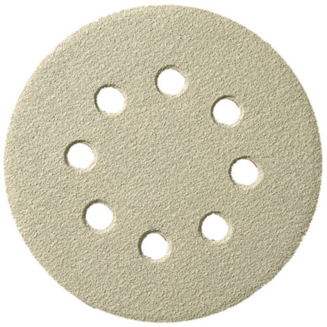 Disque abrasive auto-agrippante pein125mm K 80 8 trous FORUM (Par 100)