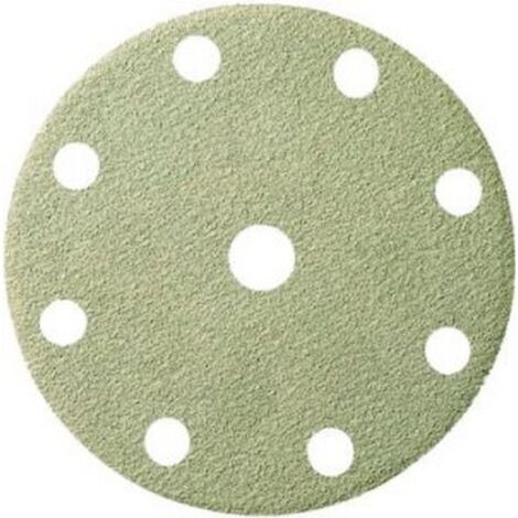 Disque abrasive auto-agrippante pein150mm K 60 9 trous FORUM (Par 100)
